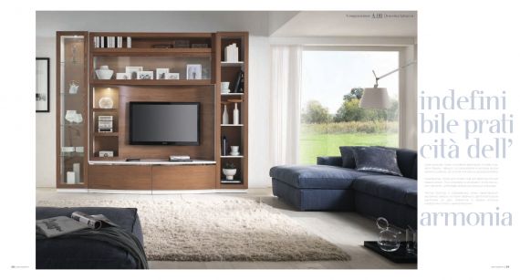 Living Room Cabinets Saber Mobili Composition A06 ATMOSPHERE