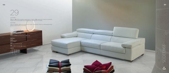 Секционные диван Calia Italia серии Скотт 863