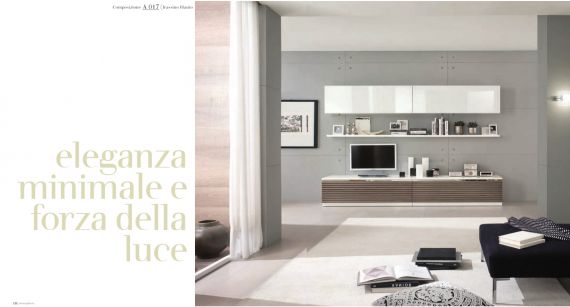Living Room Cabinets Saber Mobili Composition A017 ATMOSPHERE
