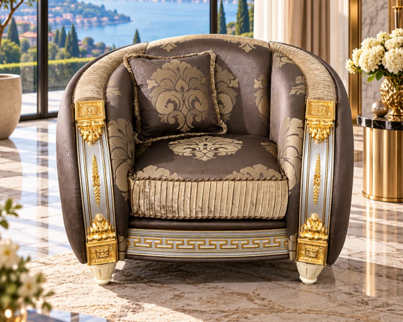 Италиански Класически Фотьойл ARREDOCLASSIC Серия LIBERTY